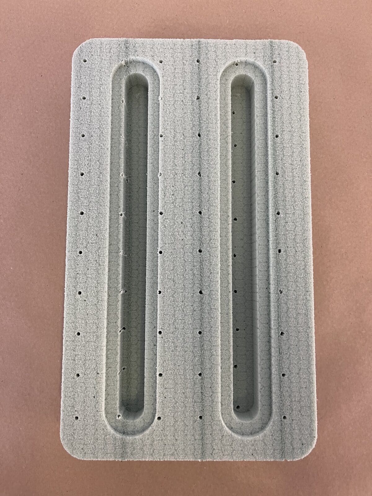 PET foam puck for Standard foil tracks