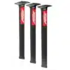 Axis foils power carbon mast